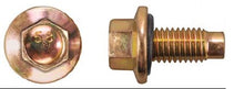 Load image into Gallery viewer, 2Pcs Yellow Zinc Oil Drain Plug - 12-1.75 x 25mm 15mm Hex Size