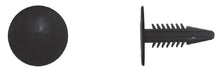 Load image into Gallery viewer, 25Pcs Black Nylon Seat Back Ret - 9/32" Hole Size 15/16" Stem