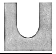 Load image into Gallery viewer, 50Pcs Zinc Plated Steel Body Shims - 1/16" Thick 1/2" Slot