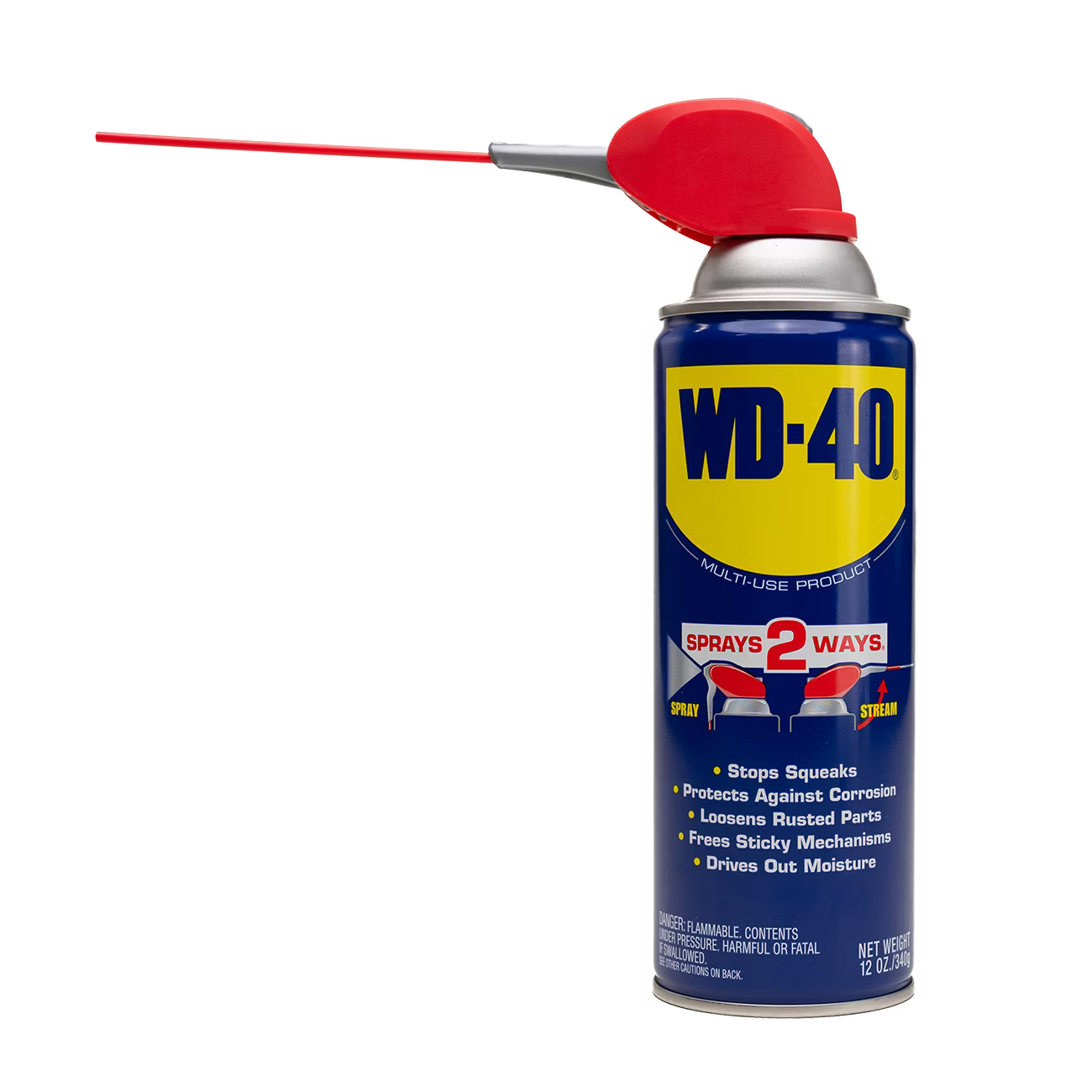 WD-40 Multi-Purpose Lubricant Spray with Smart Straw - 12oz