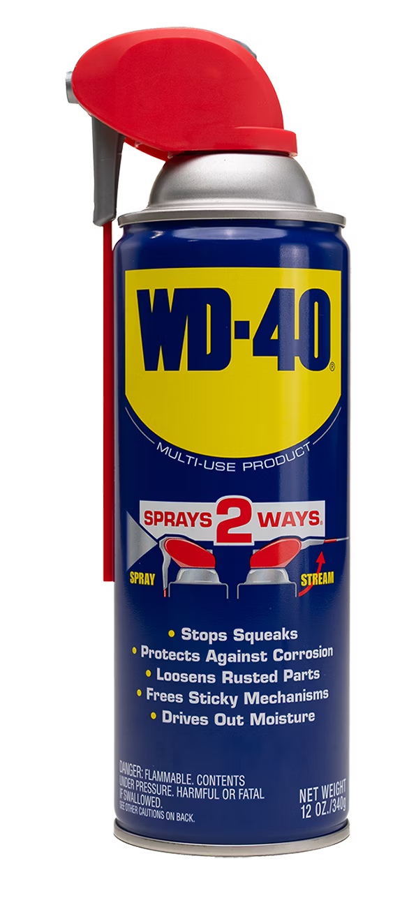 WD-40 Multi-Purpose Lubricant Spray with Smart Straw - 12oz