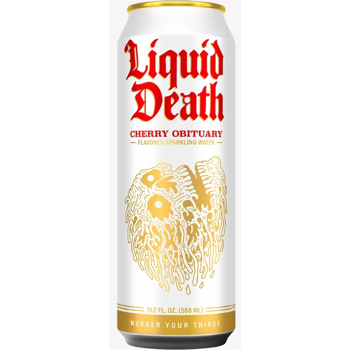 LIQUID DEATH - CHERRY OBITUARY - 19.2oz