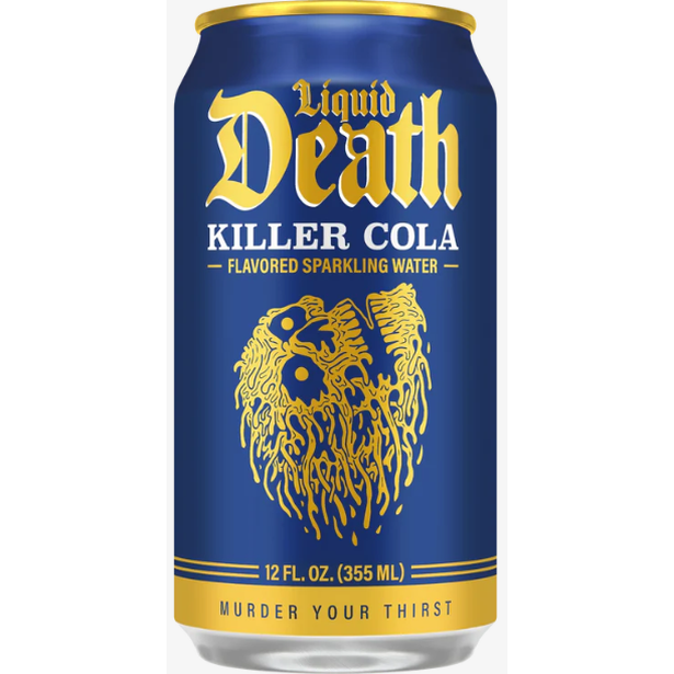 LIQUID DEATH - KILLER COLA - 12oz