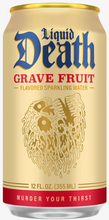 Load image into Gallery viewer, LIQUID DEATH - GRAVE FRUIT - 12oz