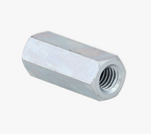 Load image into Gallery viewer, 5/16-18X1-1/8" HEX COUPLING NUTS ZINC FINISH