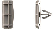 Load image into Gallery viewer, 15 Pcs Gray Nylon Fender Mldg Clips - 9mm Hole Size 15mm Stem Length