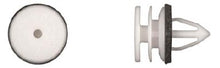 Load image into Gallery viewer, 15 Pcs White Nylon Door Panel Ret - 9.5mm Hole Size 17mm Stem Length