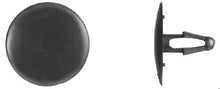 Load image into Gallery viewer, 25 Pcs Black Nylon Hood Insul Ret - 7mm Hole Size 19mm Stem Length