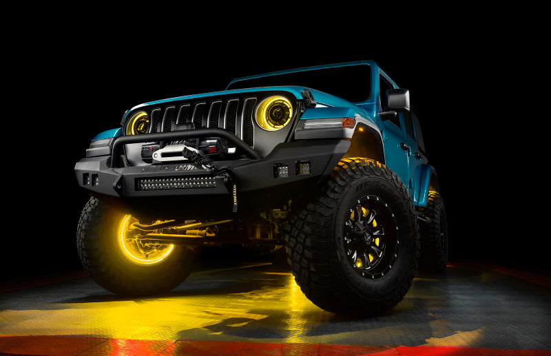 ORACLE Lighting LED Illuminated Wheel Rings - ColorSHIFT RGB+W, 16.5 Inch Diameter