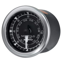 Load image into Gallery viewer, AutoMeter Chrono 2-1/16 inch 15 PSI Manifold Pressure Gauge for Turbo and Supercharger Monitoring