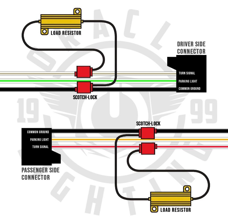 Oracle Lighting Jeep Wrangler JK Switchback LED Halo Headlights with Amber/White Integrated Turn Signal - Part #orl5769-123