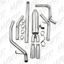 Load image into Gallery viewer, MBRP Armor Plus Series Cat Back Exhaust System for Chevrolet Silverado 1500 and GMC Sierra 1500 – Dual Split Side Exit with 3.5-inch Tips