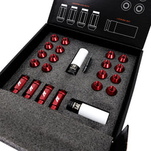 Load image into Gallery viewer, Mishimoto Aluminum Locking Lug Nuts M12x1.5 Red - 20 Piece Set