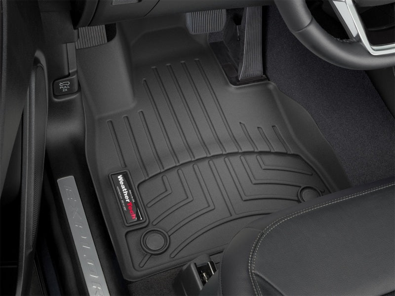 WeatherTech DigitalFit Front FloorLiner for 2020-2021 Ford Explorer * Black