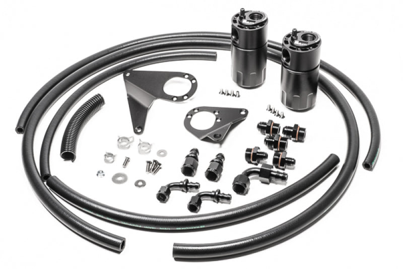 Radium Engineering Dual Catch Can Kit for Mitsubishi Lancer Evolution X Part Number rad20-1107-FL