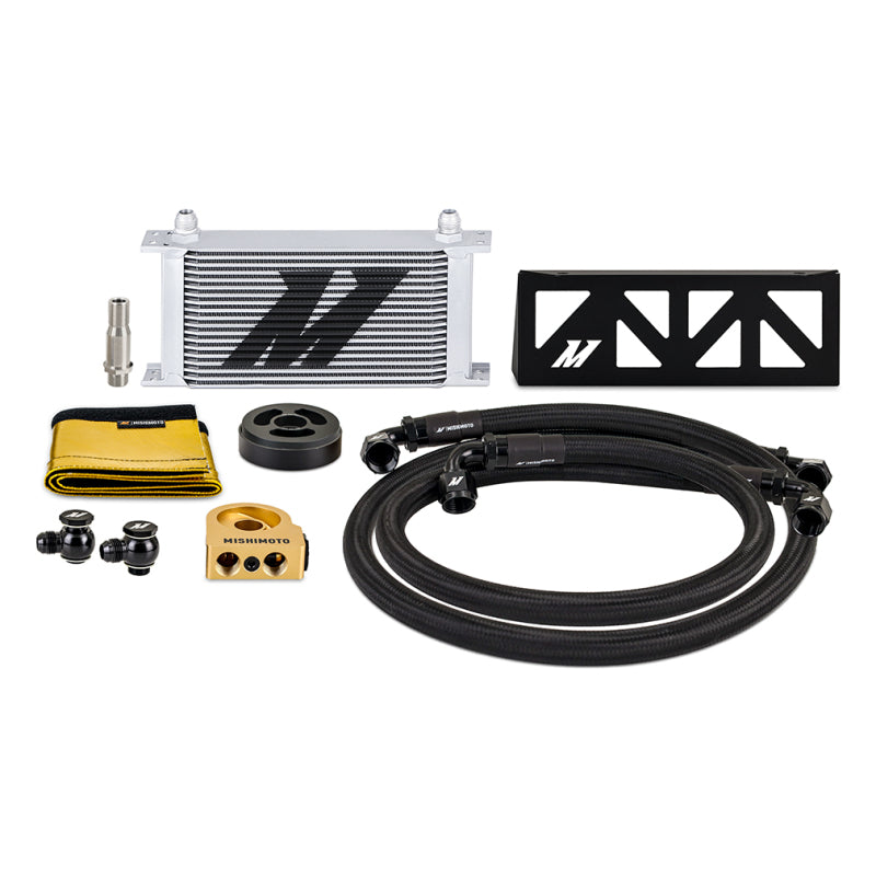 Mishimoto 22+ Subaru BRZ / Toyota GR86 Thermostatic Performance Oil Cooler Kit – Silver