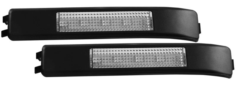 ANZO LED Mirror Lights for Ford F-150 2009-2014 – Clear Lens with Amber LED Turn Signal Indicators
