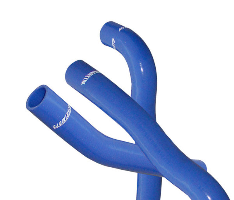 Mishimoto Mitsubishi EVO X Blue Silicone Radiator Hose Kit Part Number misMMHOSE-EVO-10BL