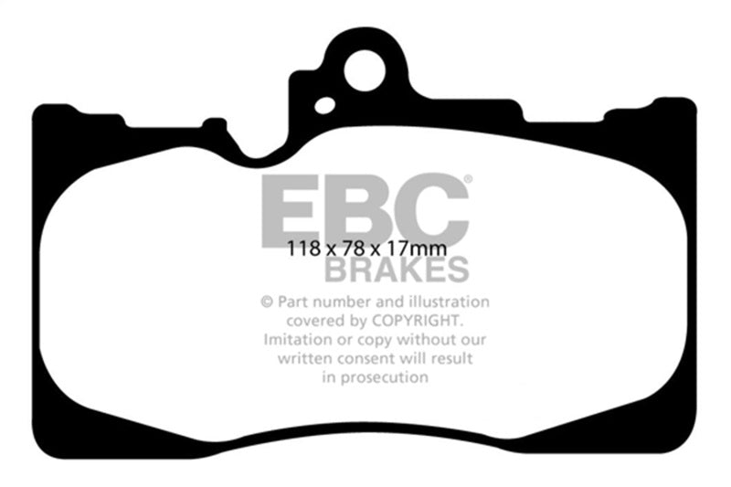EBC S20 Brake Pad and Rotor Kit for Lexus IS350 * Front and Rear Replacement with Caliper Lube