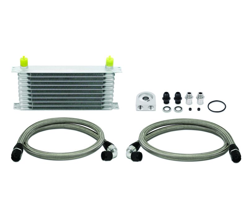Mishimoto Universal 10-Row Oil Cooler Kit for Ford Mustang 2018-2021