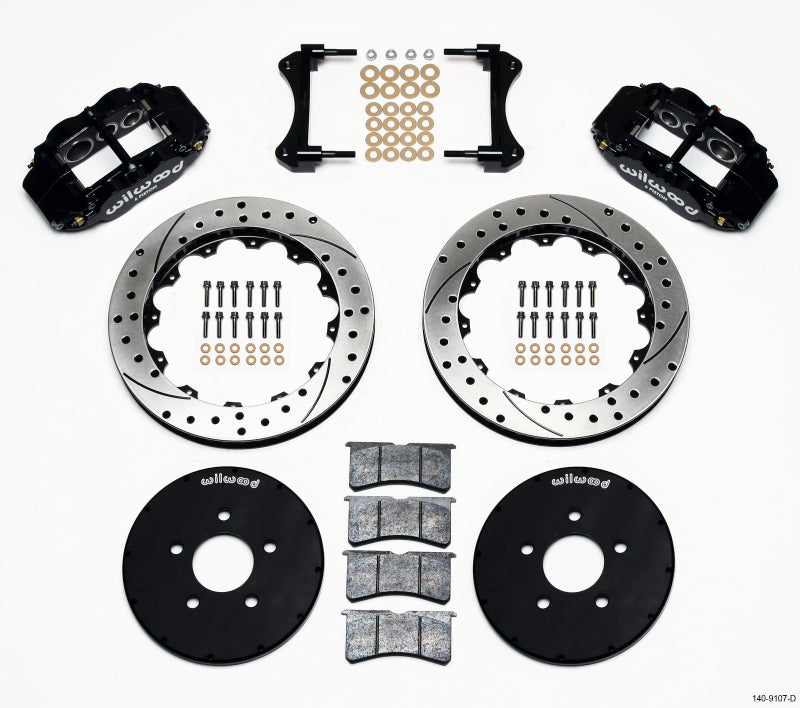 Wilwood Narrow Superlite 6R Front Hat Kit for 1994-2004 Ford Mustang * 12.88-Inch Big Rotor Upgrade