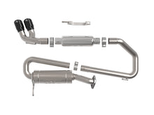 Load image into Gallery viewer, aFe Takeda 2-1/4 inch Stainless Steel Cat-Back Exhaust System with Black Tips for Suzuki Jimny 2018-2025 * Part Number: afe49-37020-B