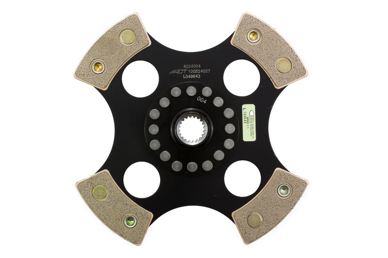 ACT 4224004 4-Pad Rigid Race Disc for Mitsubishi and Eagle Vehicles