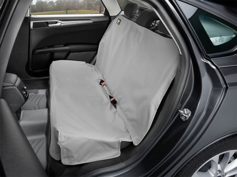 WeatherTech Seat Protector for Rear Seats in Grey - Durable Water-Repellent Fabric and Secure Fit