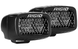 Rigid Industries SR-M Series PRO Midnight Edition LED Spot Lights - Pair
