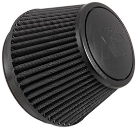 K&N Engineering RU-3106HBK Black Universal Round Tapered Air Filter with 6-Inch Flange ID for Ford Mustang 2015-2017