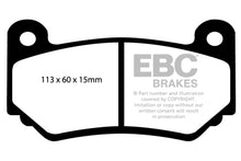 Load image into Gallery viewer, EBC Yellowstuff Front Brake Pads for Lotus Exige 2008-2011 * High-Performance Street and Track Use