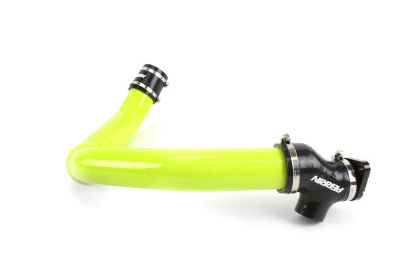 Perrin Performance Neon Yellow Charge Pipe for 2015-2021 Subaru WRX - Part Number PSP-ITR-200NY