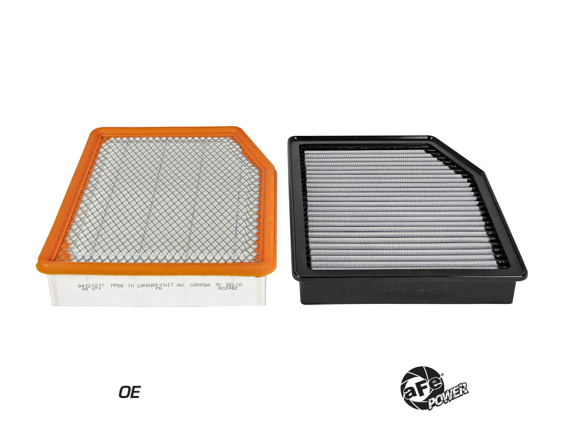 aFe MagnumFLOW Pro DRY S OE Replacement Air Filter for Chevy Silverado/Sierra 1500 2019-2025 * Part Number AFE31-10292