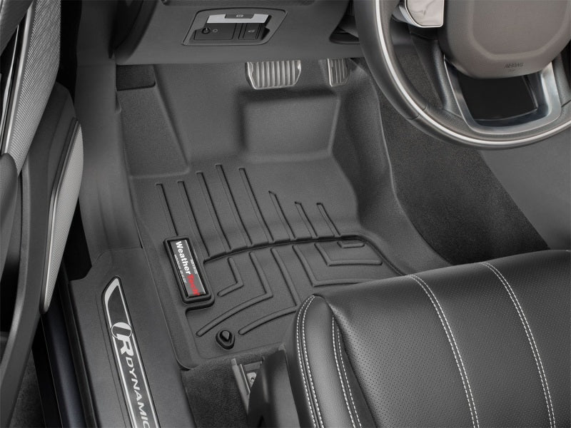 WeatherTech 2017-2018 Jaguar F-Pace Front FloorLiner DigitalFit in Black