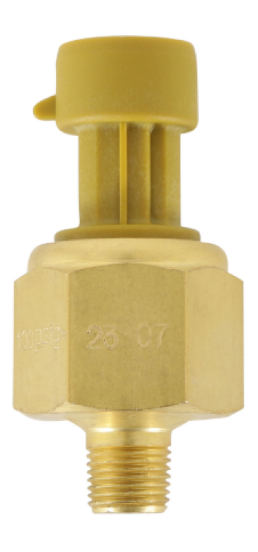 AEM 6.5 Bar MAP or 100 PSIA Brass Sensor Kit with Flying Lead and Connectors