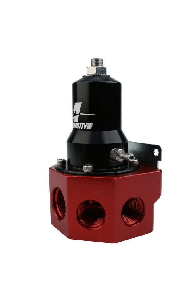 Aeromotive Regulator 30-120 PSI with .500 Valve and Multiple AN Inlets - Part Number AER13133