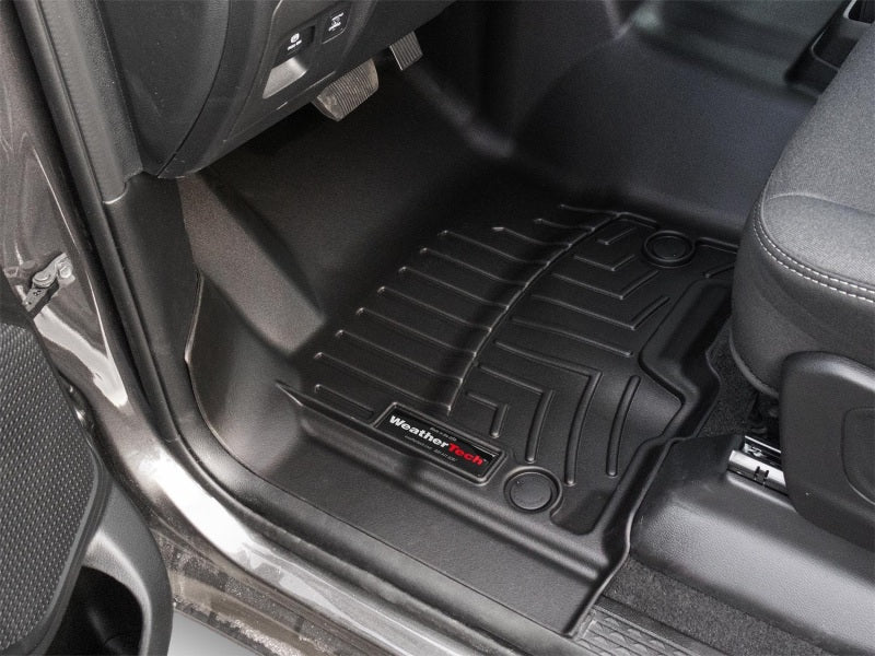 WeatherTech DigitalFit Front FloorLiner Over the Hump Black for 2025 Ram 1500, Part WET4418911