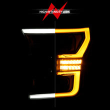 Load image into Gallery viewer, ANZO 15-17 Ford F-150 LED Projector Headlights with Light Bar Switchback, Black Housing, Clear Lens