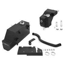Load image into Gallery viewer, Mishimoto 2011-2019 Ford 6.7L Powerstroke Aluminum Degas Tank Kit - Micro-Wrinkle Black
