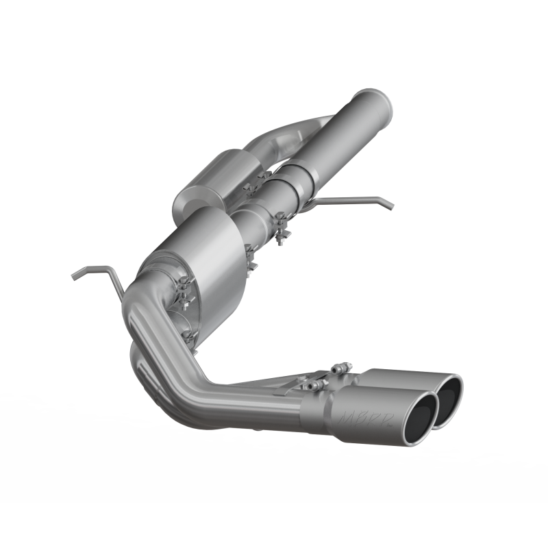MBRP Armor Plus Series Cat Back Exhaust System for Chevrolet Silverado 1500 and GMC Sierra 1500 with 4.3L V6, Part Number S5081409