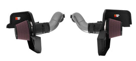 K&N Engineering Cold Air Intake System for 2024-2025 Ford Mustang V8 5.0L * Performance Air Intake with Reusable High-Flow Filter