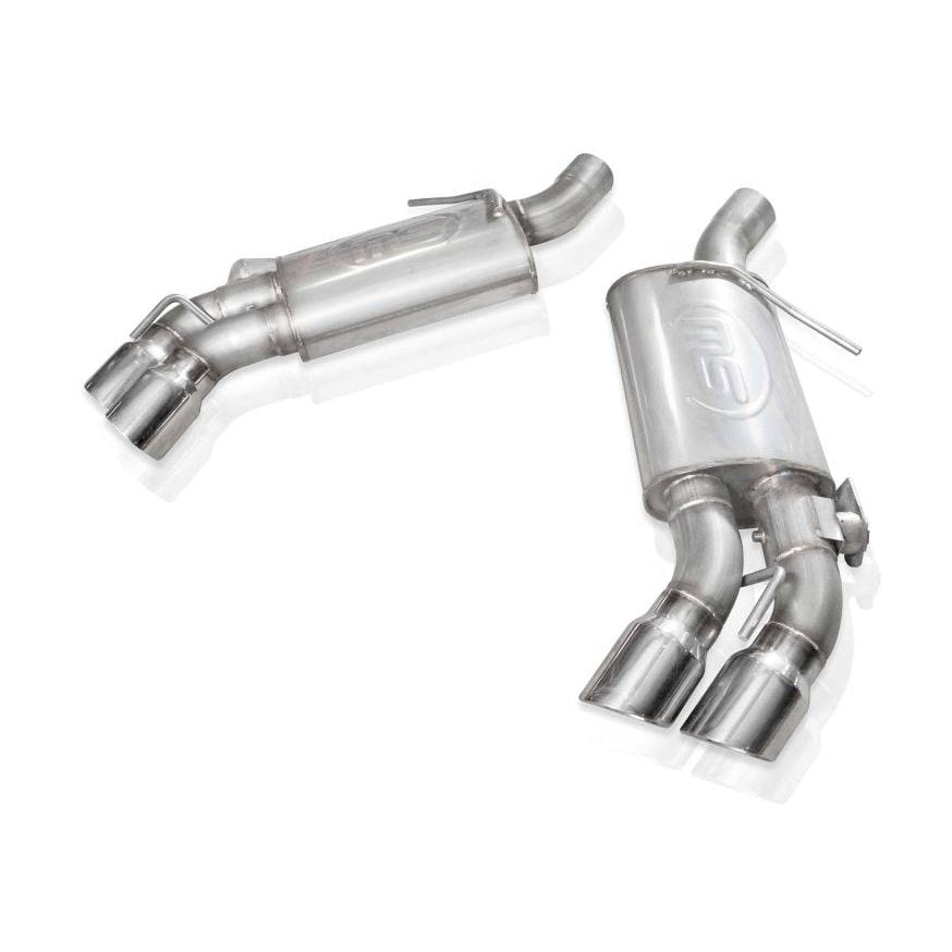 Stainless Works 2016+ Chevy Camaro SS 3-inch Redline Performance Connect Axle Back Exhaust with Valve and Quad Tips
