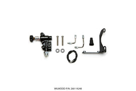 Wilwood Tandem Remote Master Cylinder Mounting Bracket Left-Hand Kit with Proportioning Valve - Part #wil260-14248