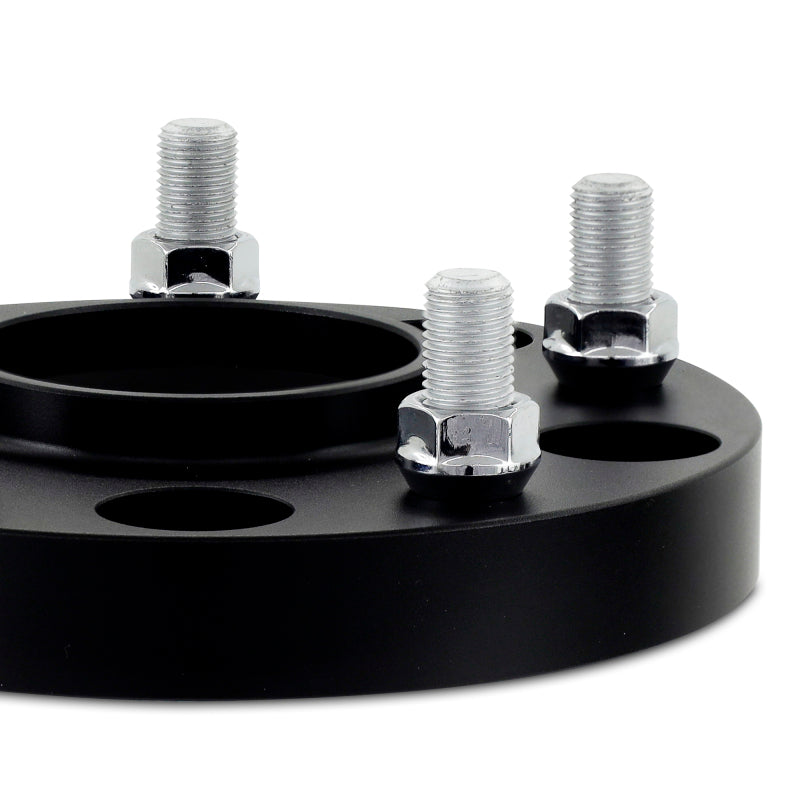 Mishimoto Wheel Spacers 5x127, 71.6mm Hub-Centric, 1-inch, Black - misBNWS-014-250BK