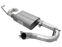 Load image into Gallery viewer, aFe Scorpion Aluminized Hi-Tuck Rock Basher Cat-Back Exhaust System for Jeep Wrangler JK 07-18 V6 3.6L/3.8L