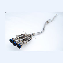 Load image into Gallery viewer, Invidia Gemini Triple Titanium Tip Cat-Back Exhaust for Honda Civic SI Sedan 2017 and Newer