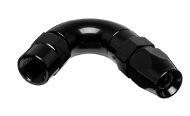 Vibrant -3AN 120 Degree High Flow Aluminum Hose End Fitting for PTFE Lined Flex Hose (Part Number: vib28203)