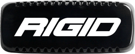 Rigid Industries SR-Q Light Cover - Black | Durable Polycarbonate Protection for Your Vehicle