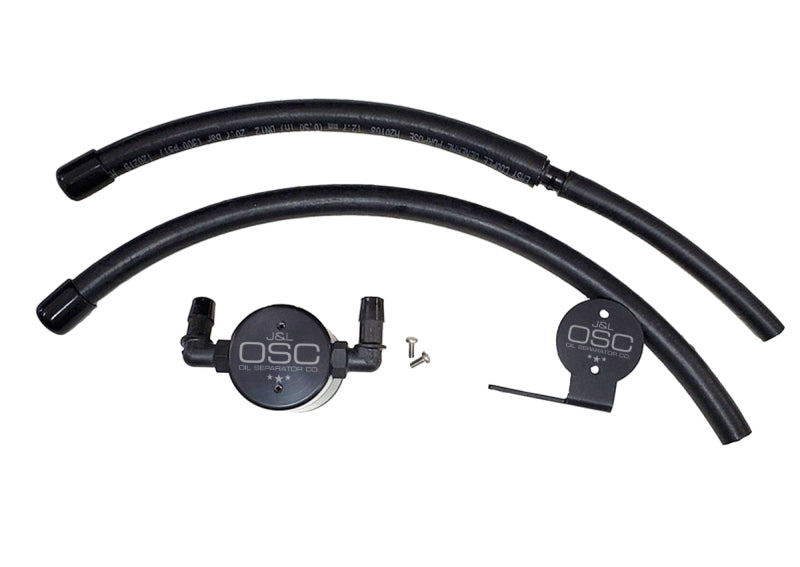 J&L JLT3105D-B Oil Separator 3.0 Driver Side, Black Anodized for 2007-2021 Toyota Tundra 5.7L