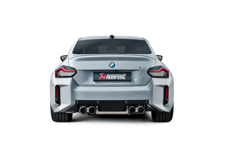 Akrapovic Slip-On Line for 2023 BMW M2 (G87) Titanium Exhaust System with Optional Tips
